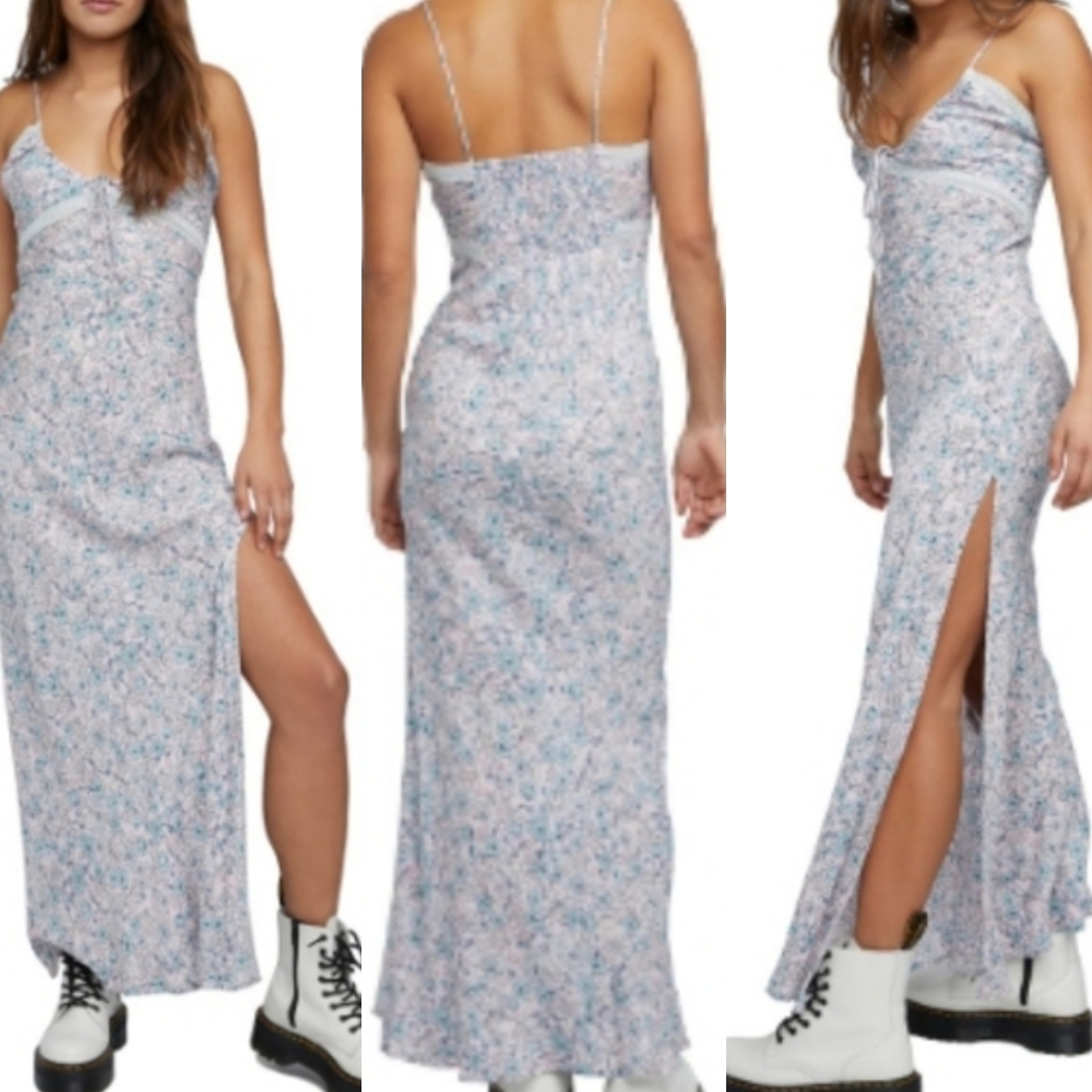 NWT Free People Floral Maxi Dress